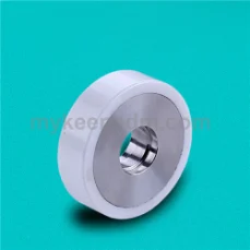 White ceramic capstan roller
